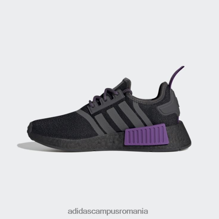 adidas campus romania pantofi violet nmd-r1 copii negru/gri/violet J266N218117