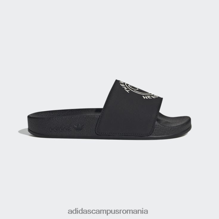 adidas campus romania papuci adilette x andré saraiva negru copii negru/alb/roz J266N211497