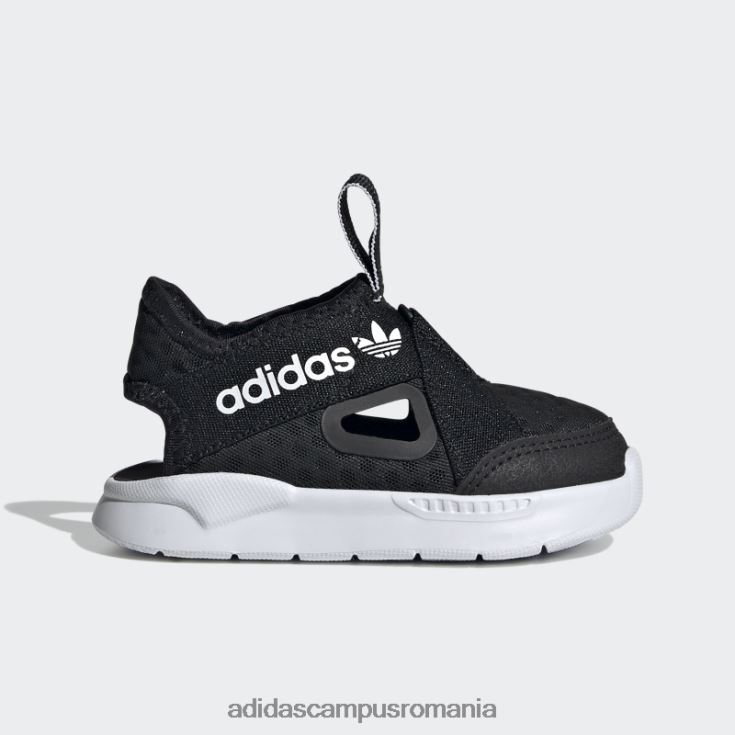 adidas campus romania sandale negre 360 copii alb negru J266N211255
