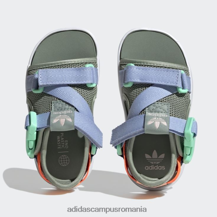 adidas campus romania sandale verde argintiu 360 3.0 copii argintiu verde/albastru zori/portocaliu J266N211230