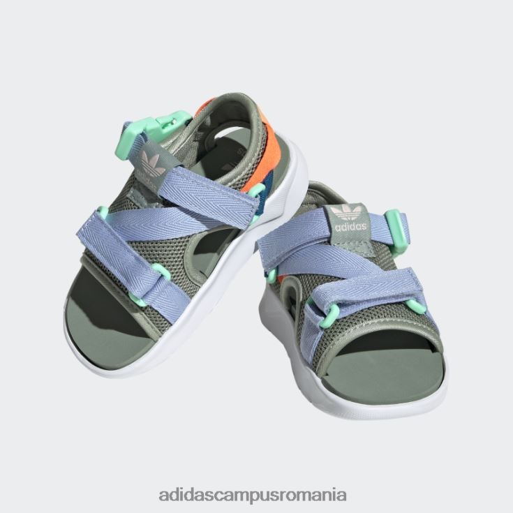 adidas campus romania sandale verde argintiu 360 3.0 copii argintiu verde/albastru zori/portocaliu J266N211230