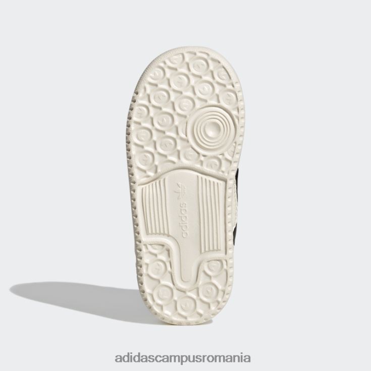 adidas campus romania forum pantofi joase moda negru/alb copii alb negru J266N224917