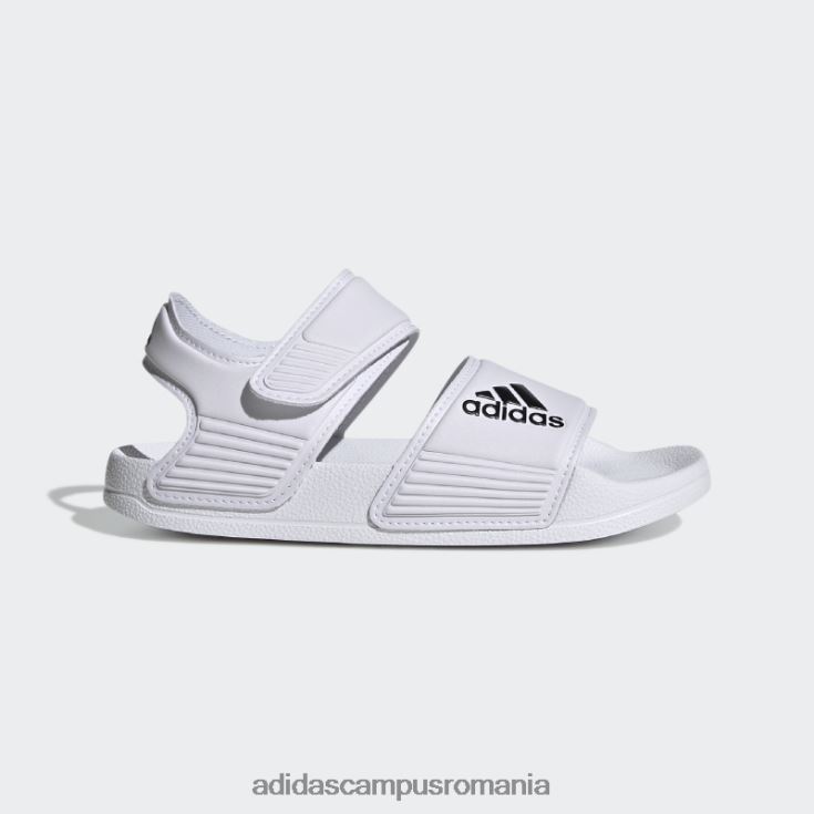 adidas campus romania sandale adilette albe copii alb negru J266N224911