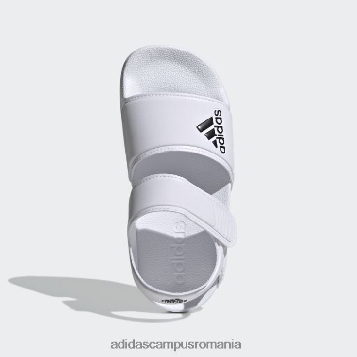 adidas campus romania sandale adilette albe copii alb negru J266N224911
