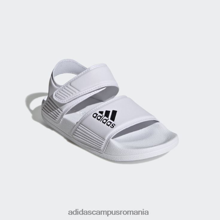adidas campus romania sandale adilette albe copii alb negru J266N224911