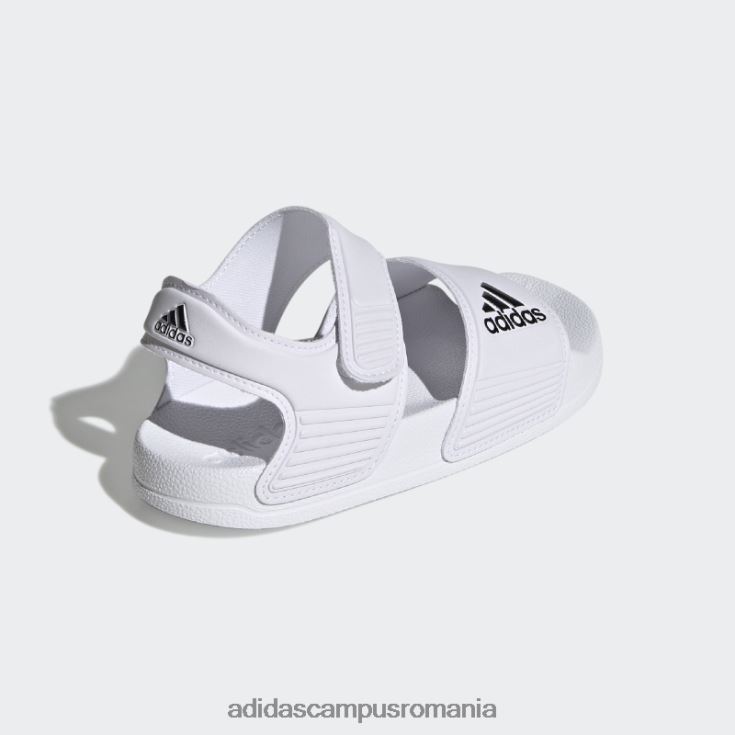 adidas campus romania sandale adilette albe copii alb negru J266N224911