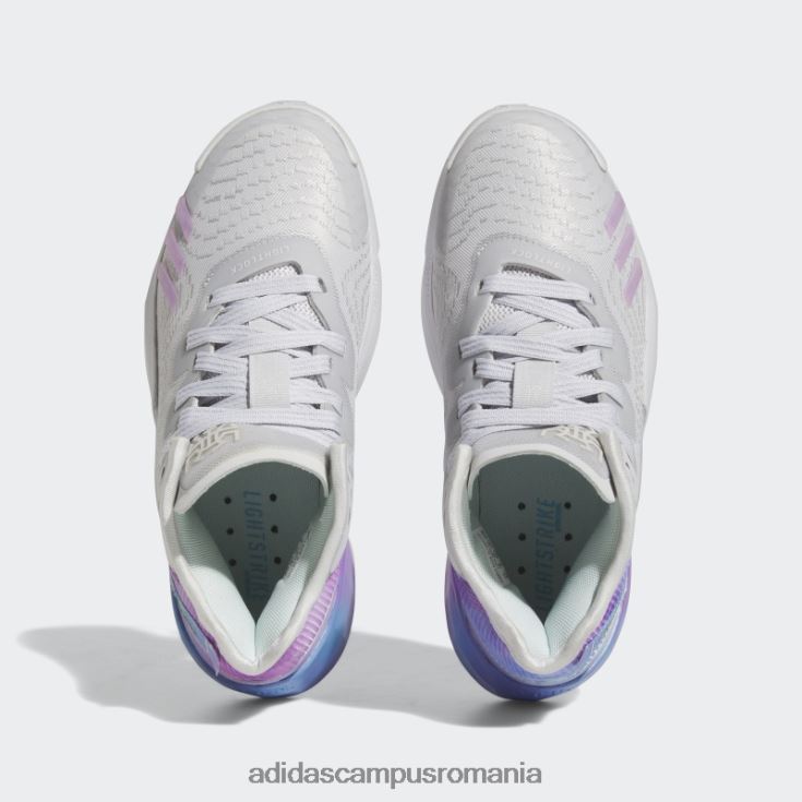 adidas campus romania alb d.o.n. numărul 4 pantofi de baschet copii alb/liliac/albastru J266N224730