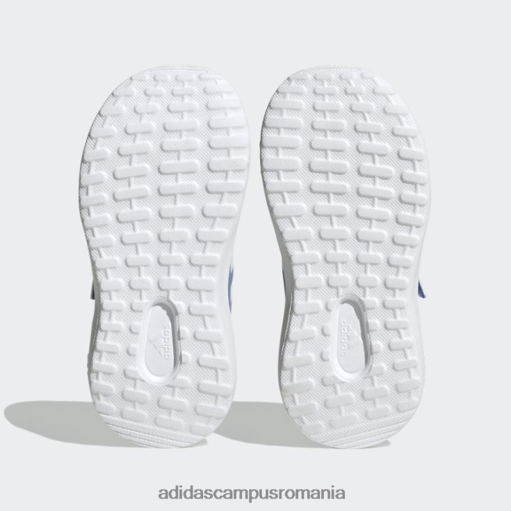 adidas campus romania albastru fortarun 2.0 cloudfoam sport alergare cu dantela elastica pantofi adidas copii albastru/alb/galben J266N224651