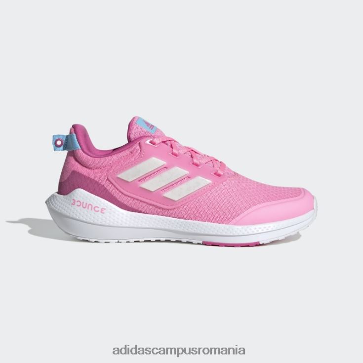 adidas campus romania beam pink eq21 2.0 pantofi sport din dantela bounce copii fascicul roz/alb/magenta J266N224532