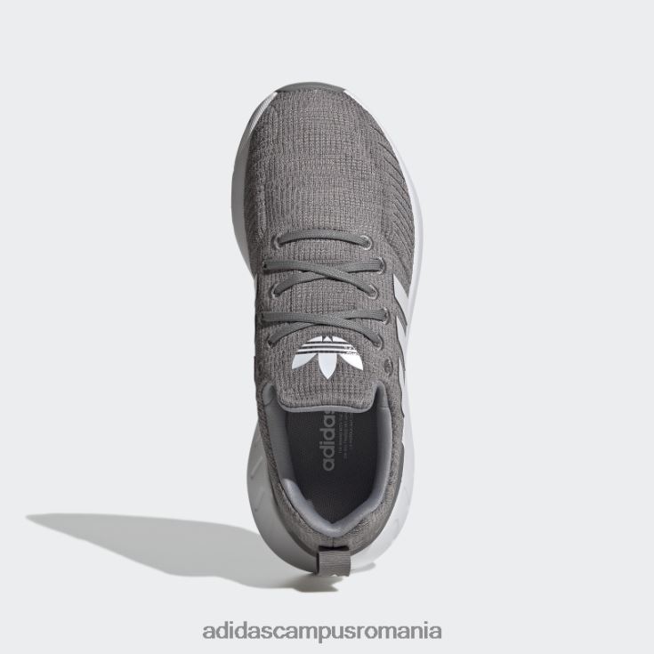 adidas campus romania gri swift run 22 pantofi moda copii gri/alb J266N224531