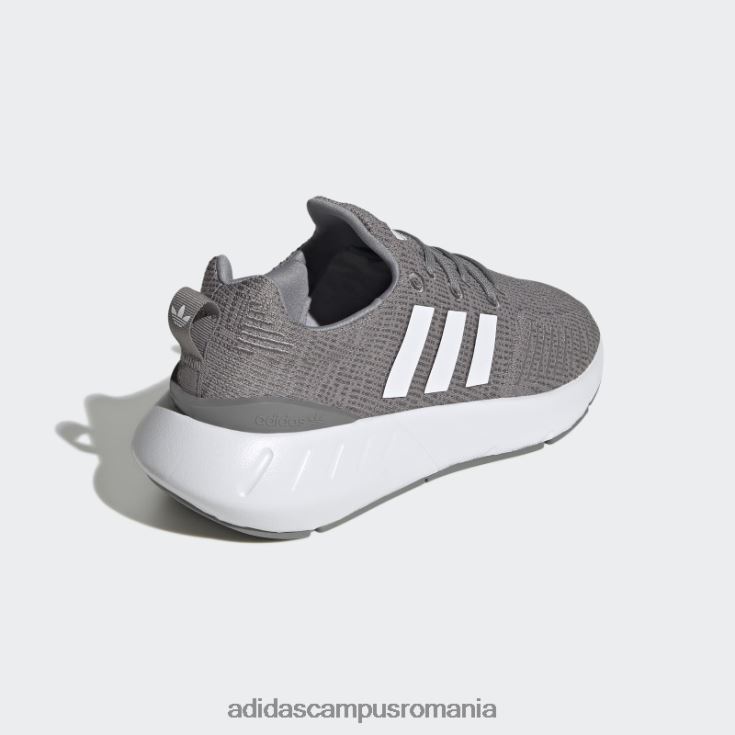 adidas campus romania gri swift run 22 pantofi moda copii gri/alb J266N224531