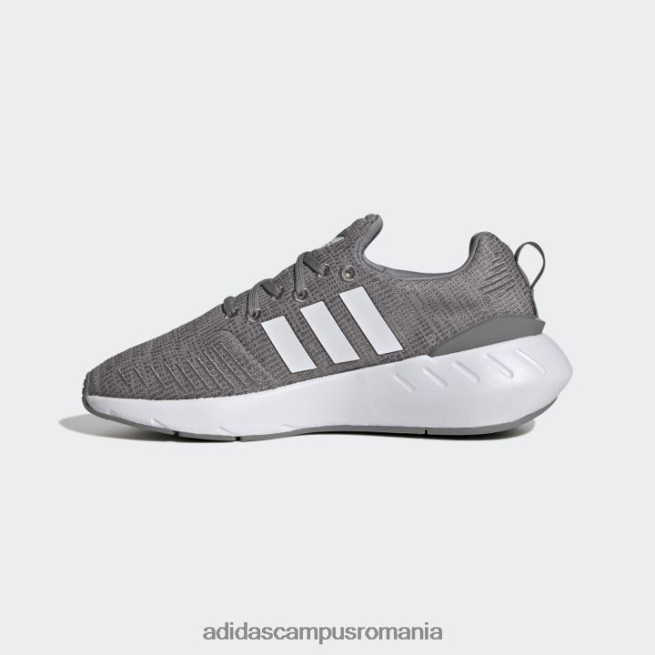 adidas campus romania gri swift run 22 pantofi moda copii gri/alb J266N224531