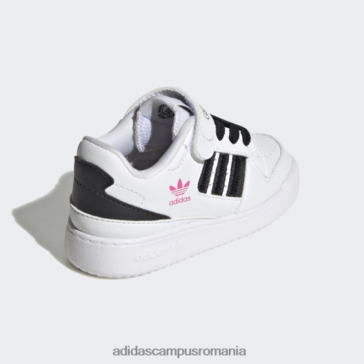 adidas campus romania magenta forum pantofi joase copii alb/negru/magenta J266N224687
