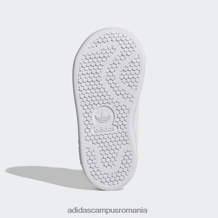 adidas campus romania moda pantofi stan smith argintii copii alb/gri/argintiu J266N224576