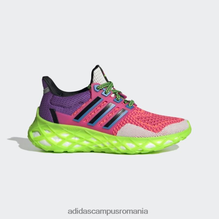 adidas campus romania pantofi adidas turbo ultraboost web DNA copii turbo/roz/alb J266N224537