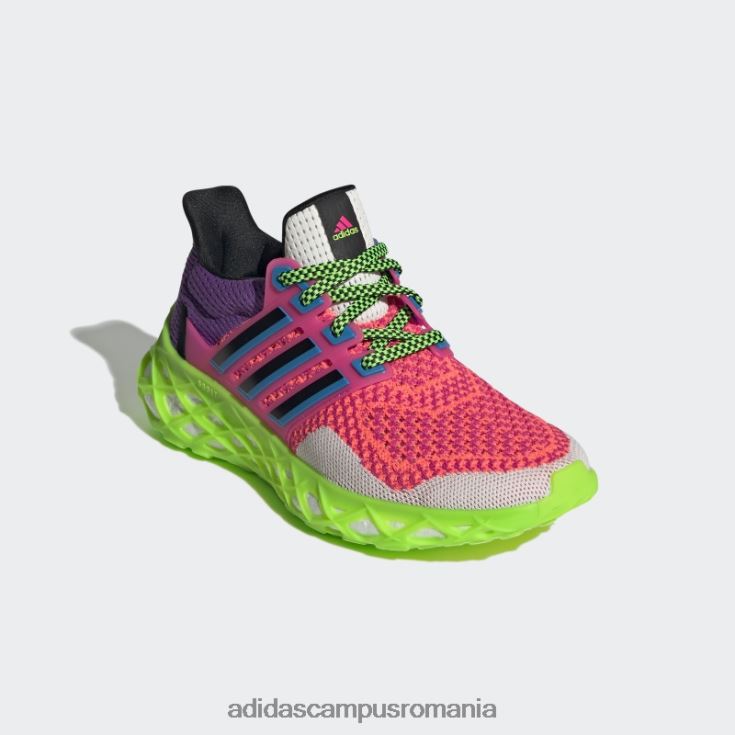 adidas campus romania pantofi adidas turbo ultraboost web DNA copii turbo/roz/alb J266N224537