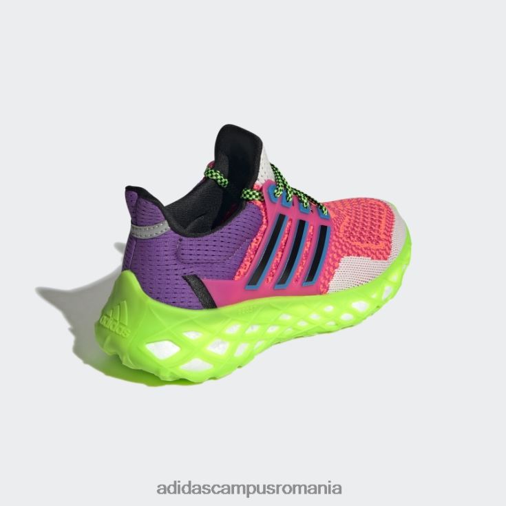 adidas campus romania pantofi adidas turbo ultraboost web DNA copii turbo/roz/alb J266N224537