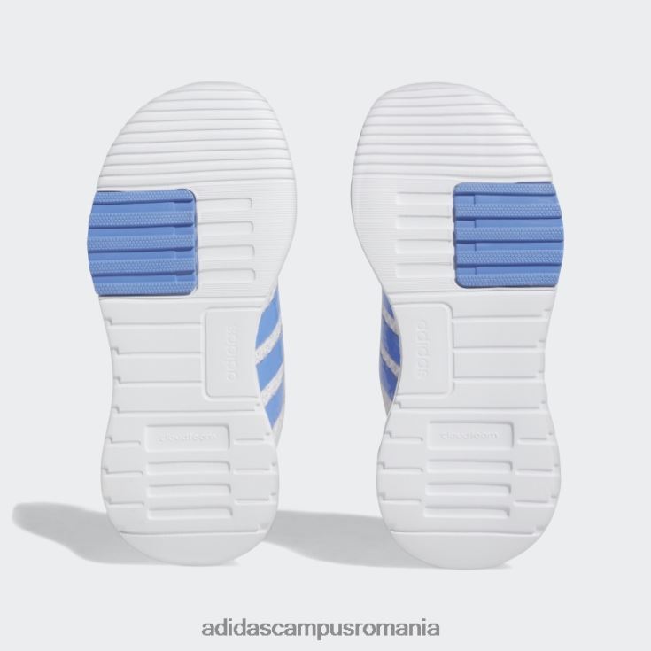 adidas campus romania pantofi adidasi dash grey racer tr21 lifestyle din dantela elastica si cu bretele copii gri liniuță/alb/roz fascicul J266N224645