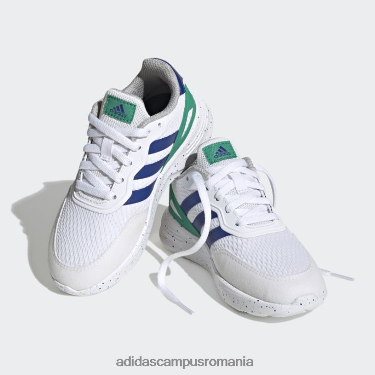 adidas campus romania pantofi albi din dantela stil de viață nebzed adidas copii alb/albastru regal/verde J266N224489