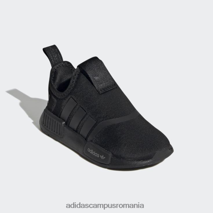 adidas campus romania pantofi albi nmd 360 eleganti copii negru/argintiu/alb J266N224475