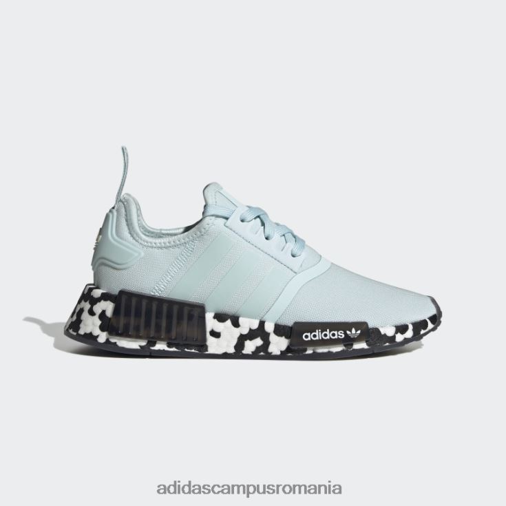 adidas campus romania pantofi albi nmd-r1 de moda copii albastru/negru/alb J266N224681