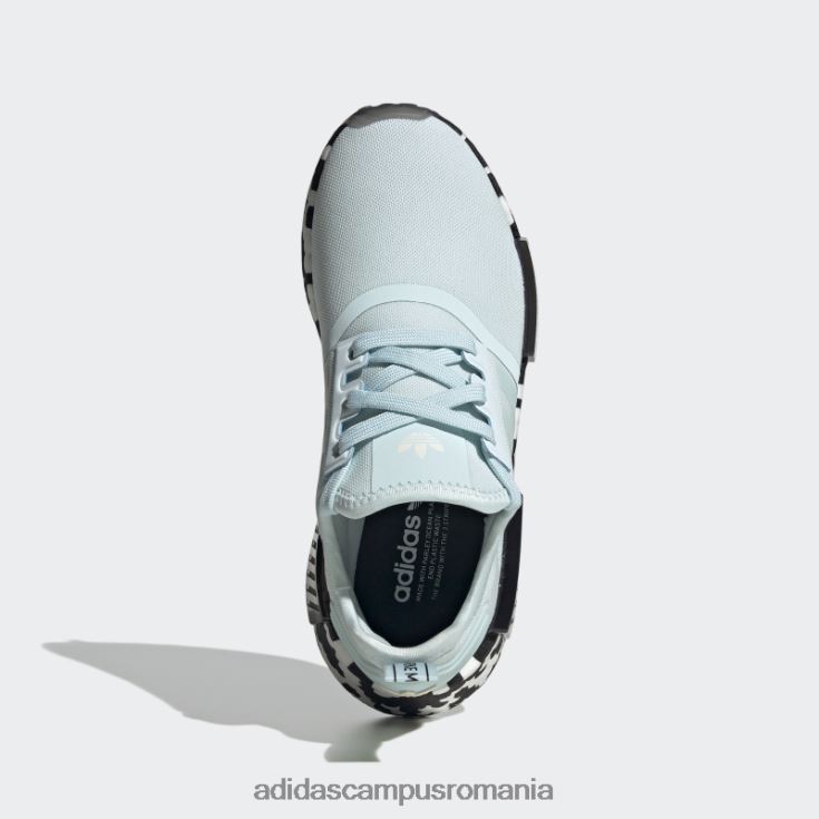 adidas campus romania pantofi albi nmd-r1 de moda copii albastru/negru/alb J266N224681