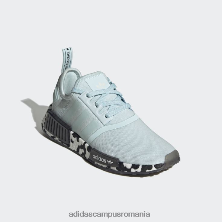 adidas campus romania pantofi albi nmd-r1 de moda copii albastru/negru/alb J266N224681