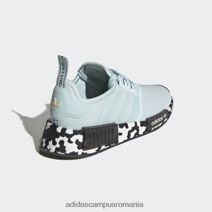 adidas campus romania pantofi albi nmd-r1 de moda copii albastru/negru/alb J266N224681