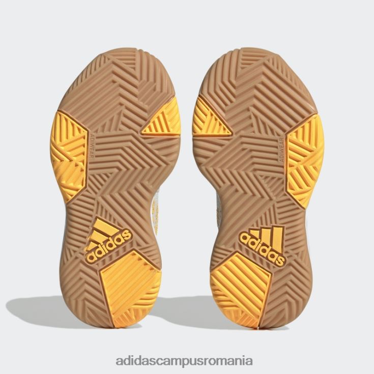 adidas campus romania pantofi albi ownthegame 2.0 copii alb/negru/auriu J266N224509