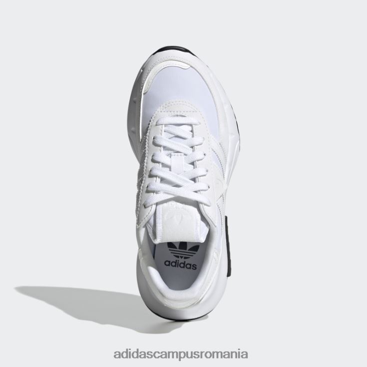 adidas campus romania pantofi albi retropy f2 copii alb negru J266N224503