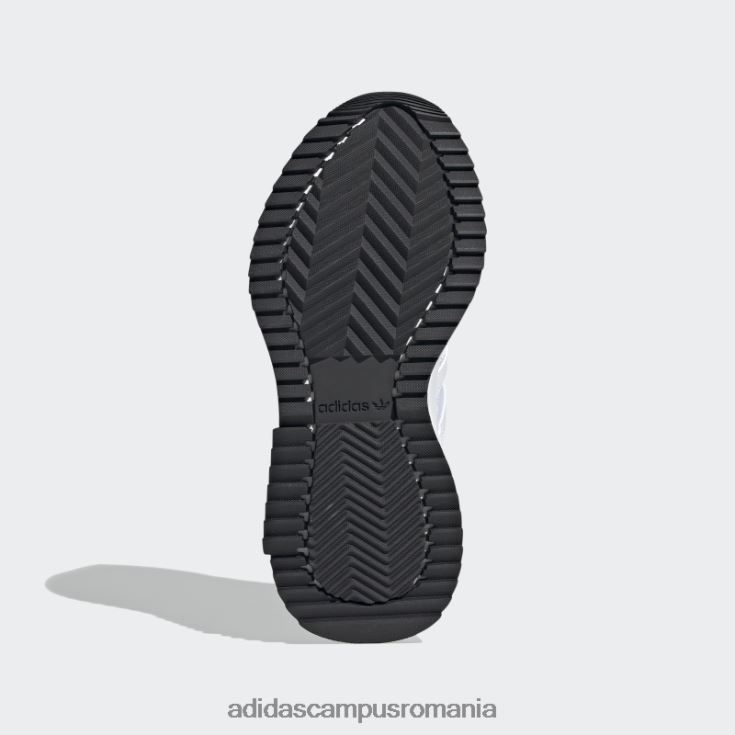 adidas campus romania pantofi albi retropy f2 copii alb negru J266N224503