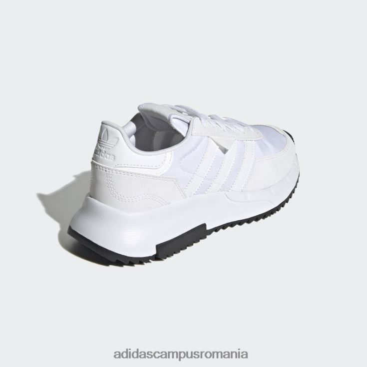 adidas campus romania pantofi albi retropy f2 copii alb negru J266N224503