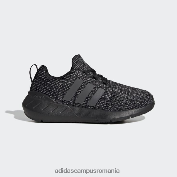 adidas campus romania pantofi albi swift 22 fierbinți copii negru/gri/alb J266N224472