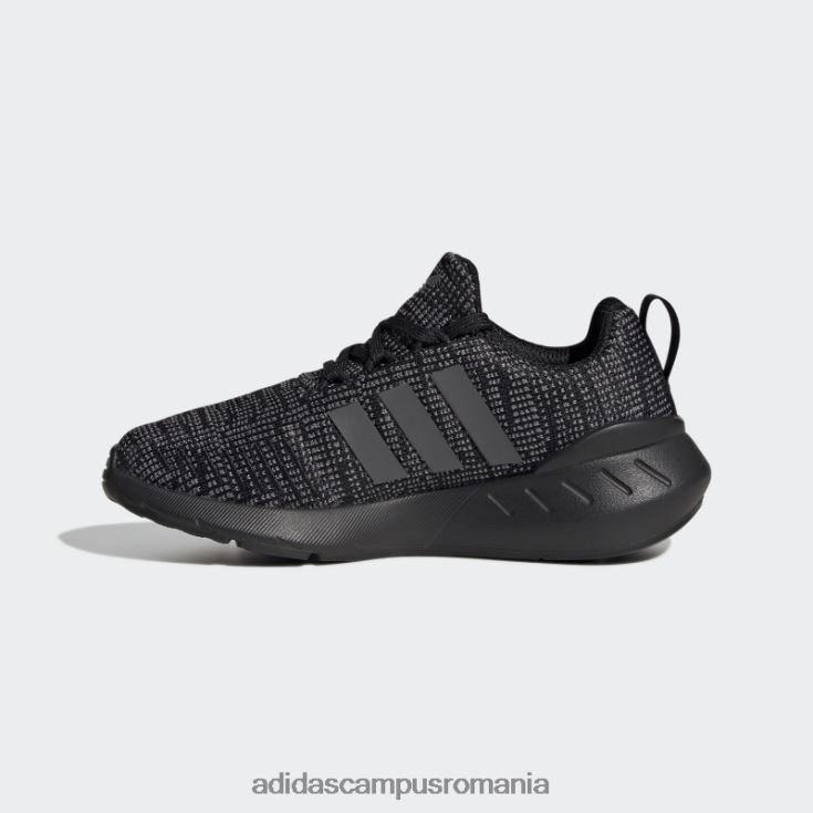 adidas campus romania pantofi albi swift 22 fierbinți copii negru/gri/alb J266N224472