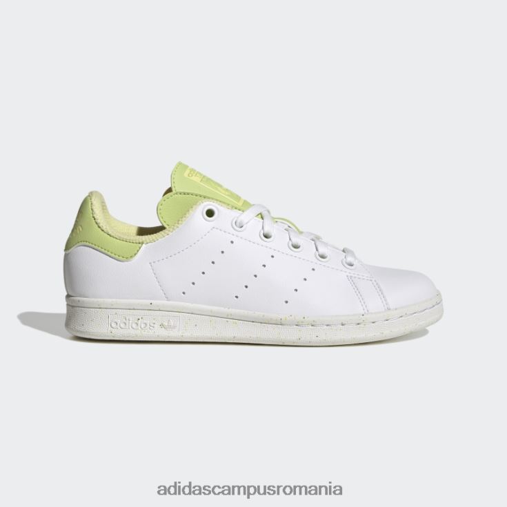 adidas campus romania pantofi albi tiana stan smith copii alb/pantone J266N224724