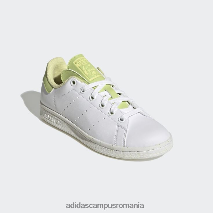 adidas campus romania pantofi albi tiana stan smith copii alb/pantone J266N224724