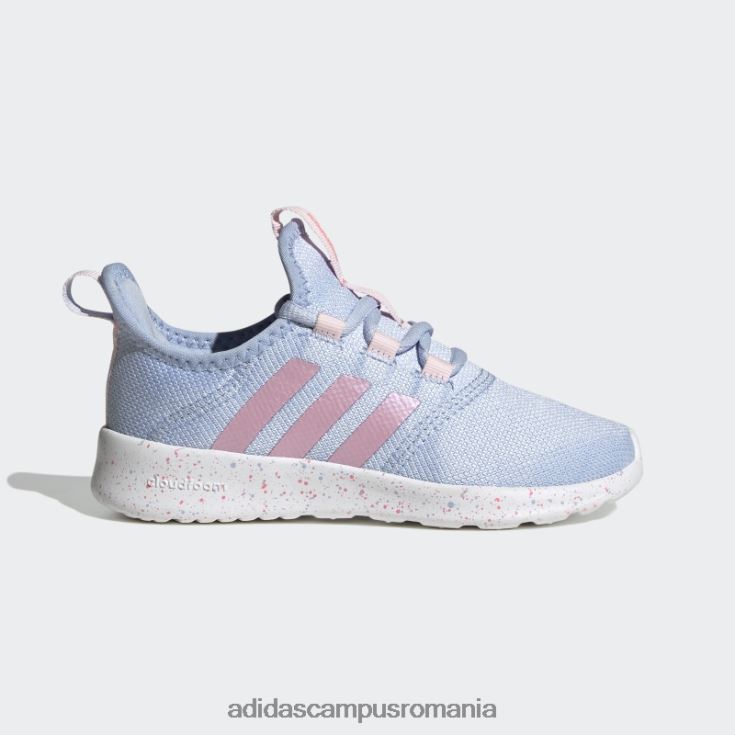 adidas campus romania pantofi cloudfoam pure 2.0 albastru zori copii albastru zori/beam roz/roz J266N224535