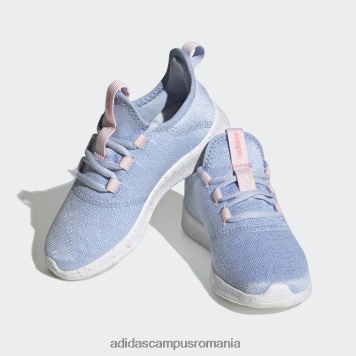 adidas campus romania pantofi cloudfoam pure 2.0 albastru zori copii albastru zori/beam roz/roz J266N224535
