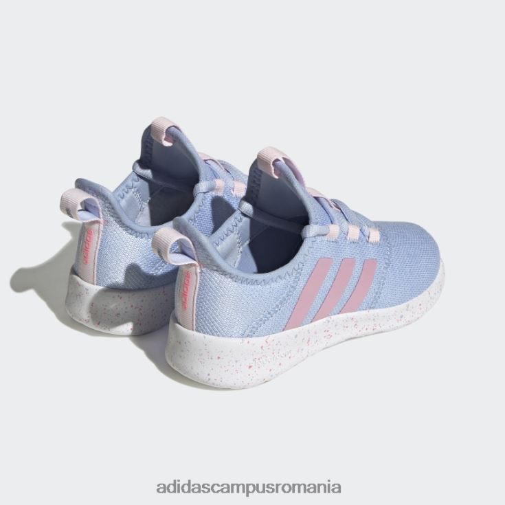 adidas campus romania pantofi cloudfoam pure 2.0 albastru zori copii albastru zori/beam roz/roz J266N224535