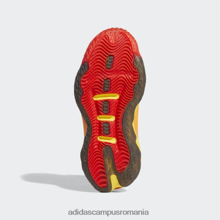 adidas campus romania pantofi de baschet super Dame 8 portocalii eleganti copii roșu/galben/portocaliu J266N224712