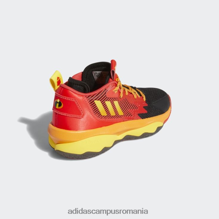 adidas campus romania pantofi de baschet super Dame 8 portocalii eleganti copii roșu/galben/portocaliu J266N224712
