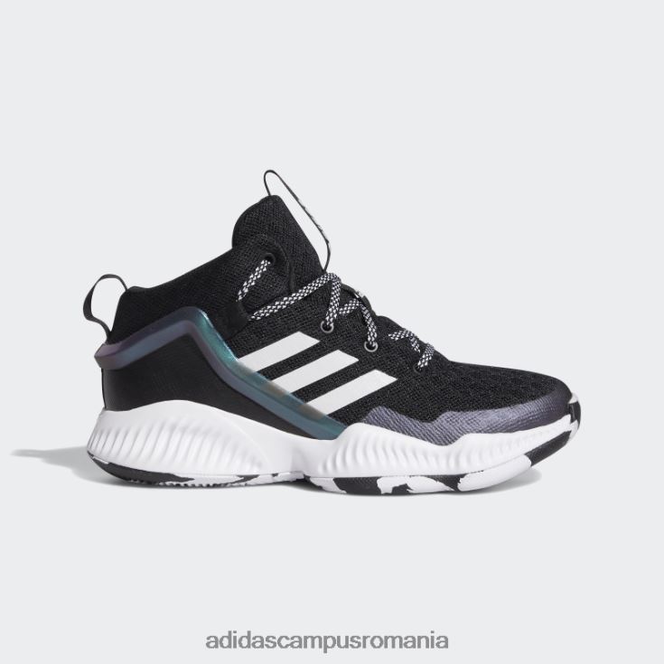 adidas campus romania pantofi de blocare negri copii alb negru J266N224752