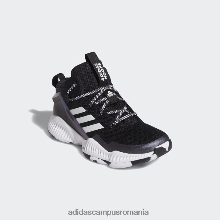 adidas campus romania pantofi de blocare negri copii alb negru J266N224752