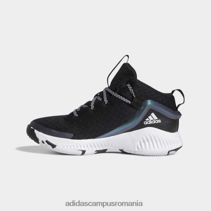 adidas campus romania pantofi de blocare negri copii alb negru J266N224752
