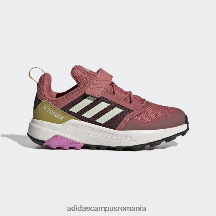 adidas campus romania pantofi de drumeție roșii terrex trailmaker copii roșu/verde/liliac J266N224742
