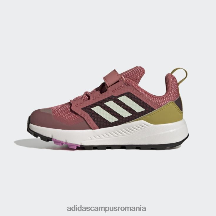 adidas campus romania pantofi de drumeție roșii terrex trailmaker copii roșu/verde/liliac J266N224742