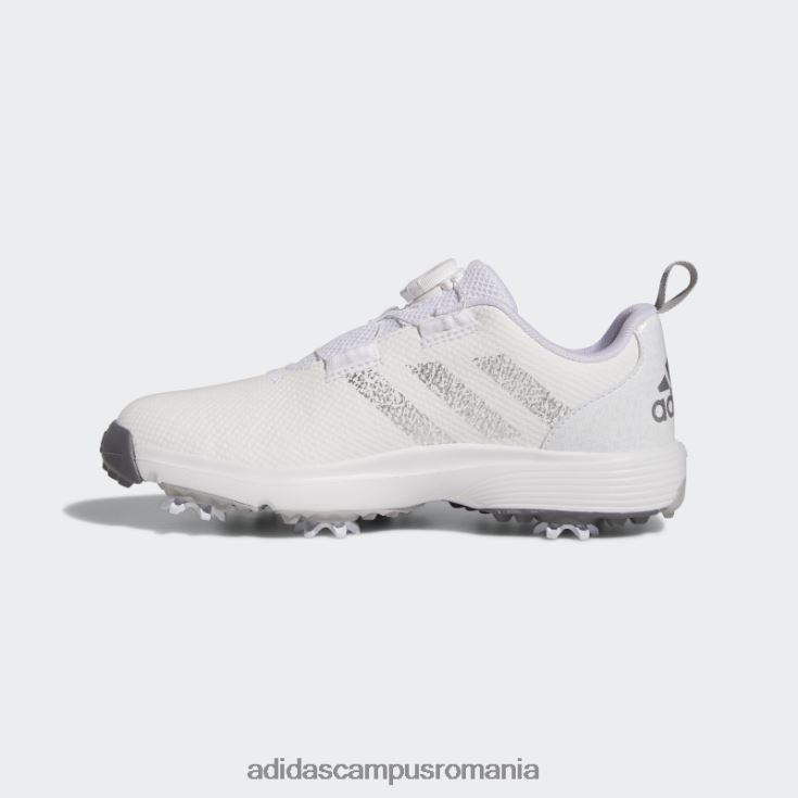 adidas campus romania pantofi de golf alb pentru juniori codechaos 22 boa adidas copii alb/argintiu/gri J266N224783