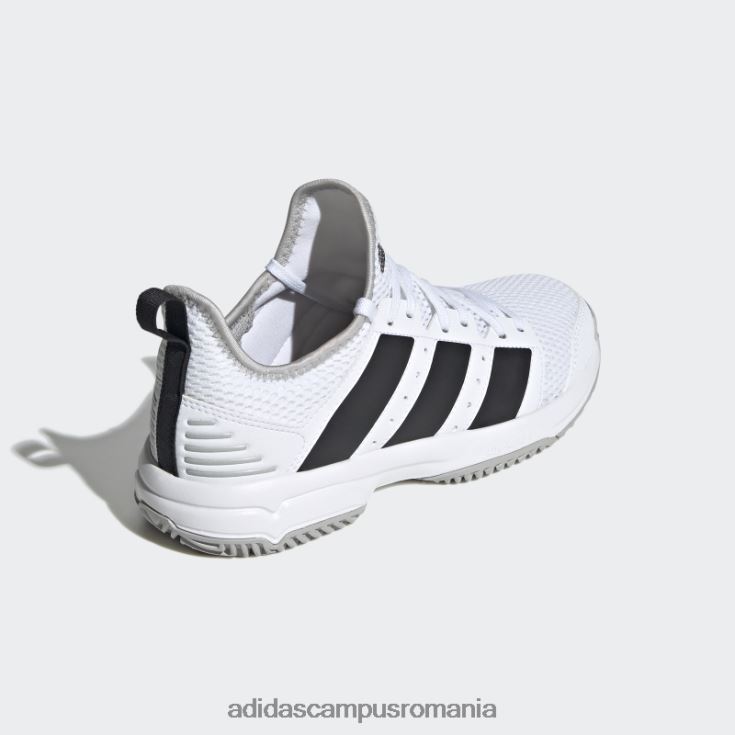 adidas campus romania pantofi de interior stabil alb adidas copii alb/negru/gri J266N224804