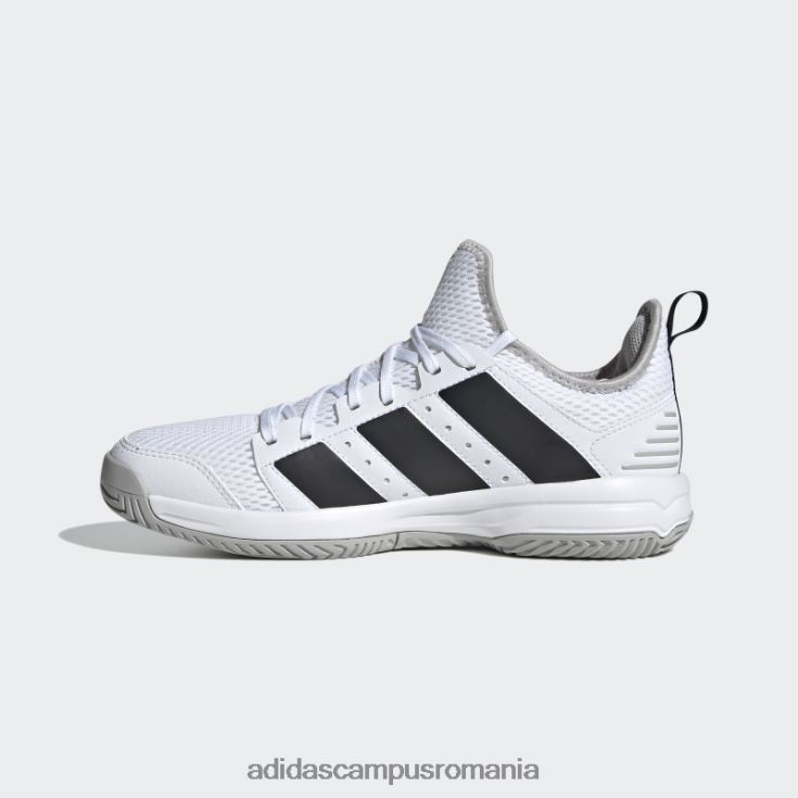 adidas campus romania pantofi de interior stabil alb adidas copii alb/negru/gri J266N224804