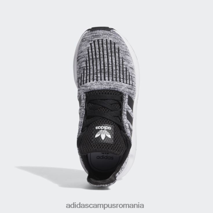 adidas campus romania pantofi eleganti Swift Run negri copii alb negru J266N224451